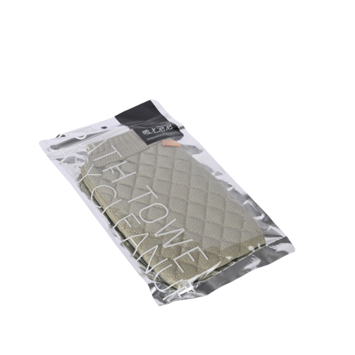 ليفة يد مربعات خضراء