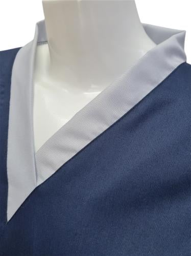 طقم لبس عاملات كتان