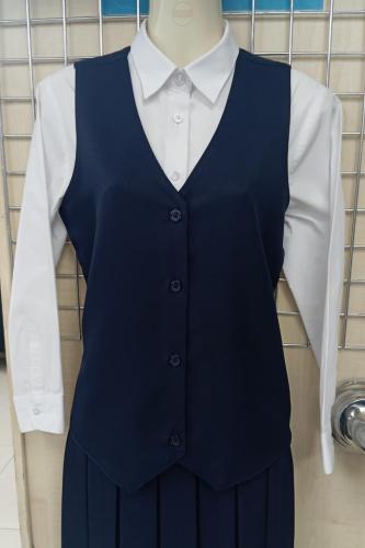 سديري بناتي ( كحلي ) ( زيتي ) بدون قميص