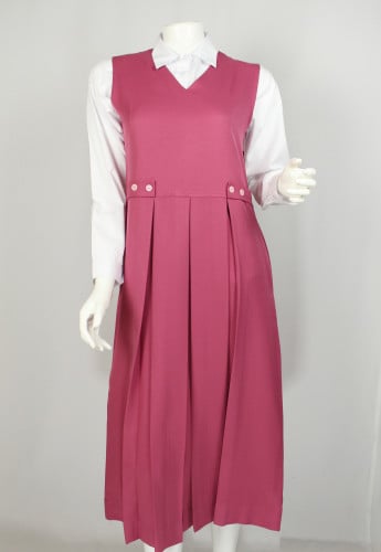 مريول وردي موديل(2)بدون قميص