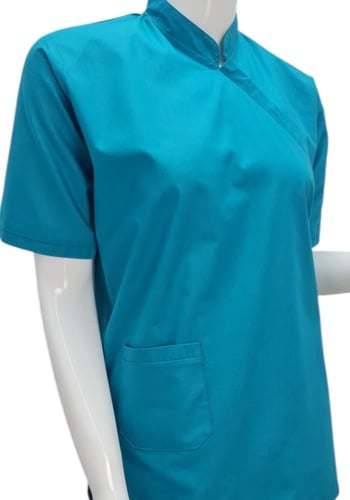 طقم لبس عاملات تركوازي