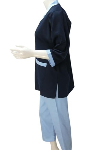 طقم لبس عاملات كتان