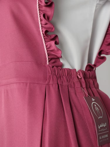 مريول وردي موديل (16) بدون قميص