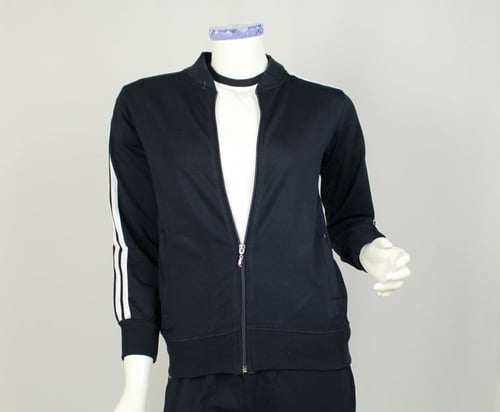 طقم رياضة كحلي قطن تركي