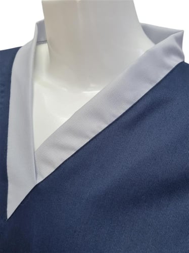 طقم لبس عاملات كتان