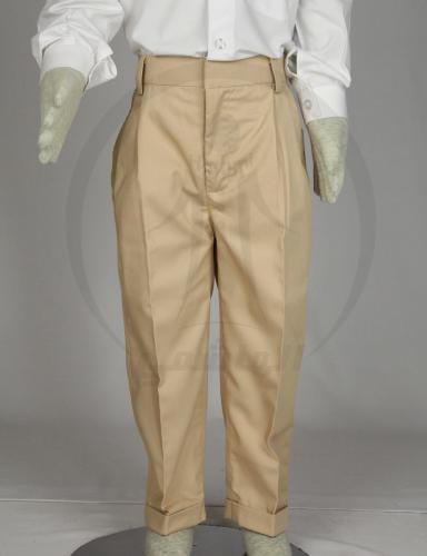 بنطلون بيج بدون قميص