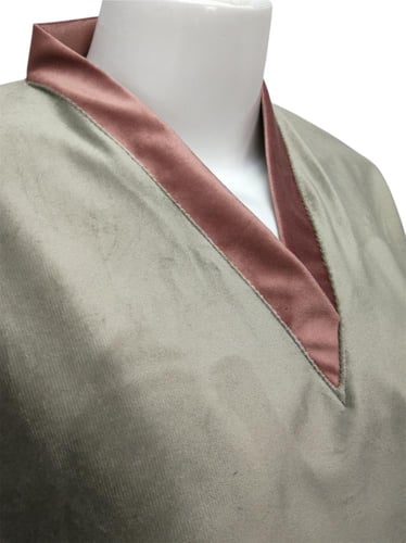 طقم لبس عاملات مخمل شتوي