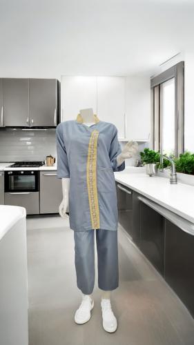 طقم لبس عاملات موديل٦