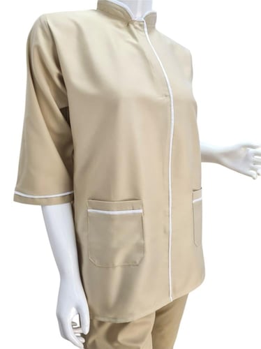 طقم لبس عاملات كتان