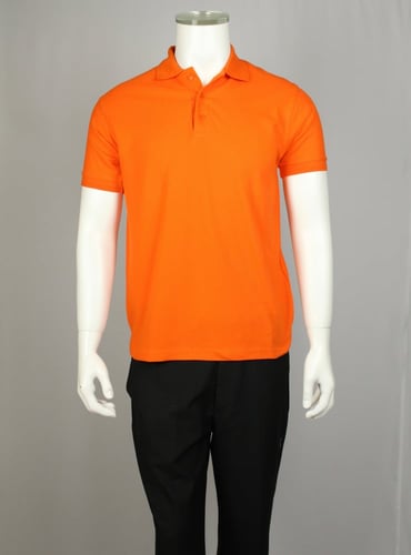 تيشيرت موديل بولو برتقالي