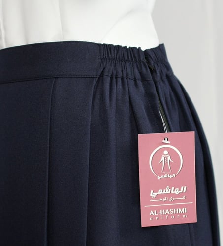 تنورة كحلي موديل (8) بدون قميص