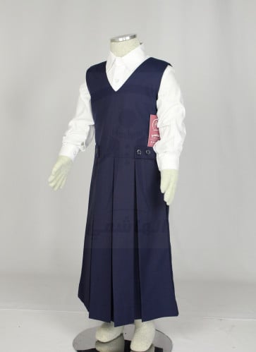 مريول رياض اطفال كحلي موديل(5) بدون قميص