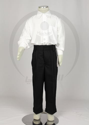 بنطلون اسود بدون قميص