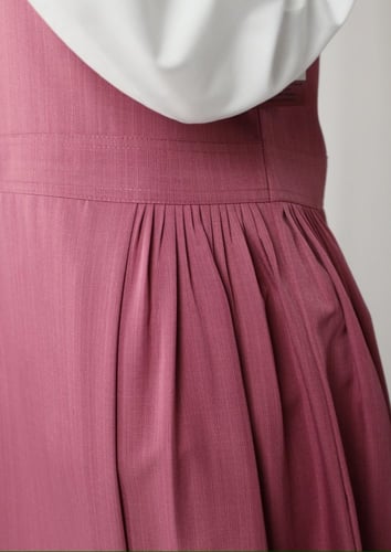 مريول وردي موديل(12)بدون قميص