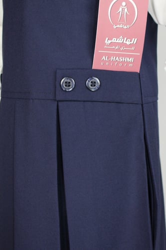 مريول رياض اطفال كحلي موديل(5) بدون قميص