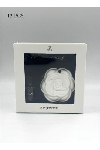 Marble diffusers in the shape of a flower with the scent (12 pieces)