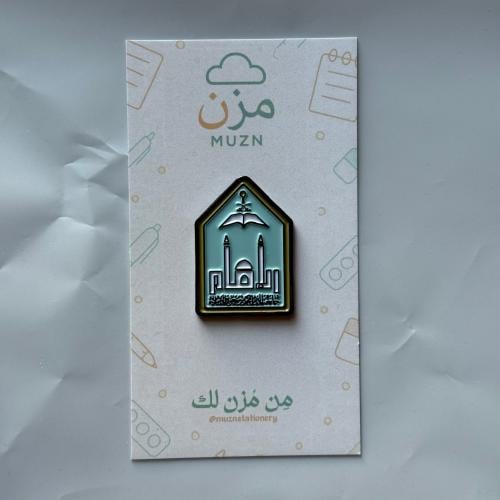 ملصق معدني جامعة الامام