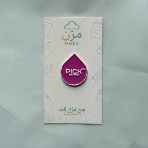 ملصق معدني pick