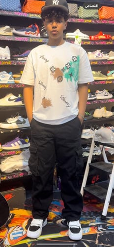 تي شيريت لويس فيتون كابس ديسترويد فلات غراوند قطن