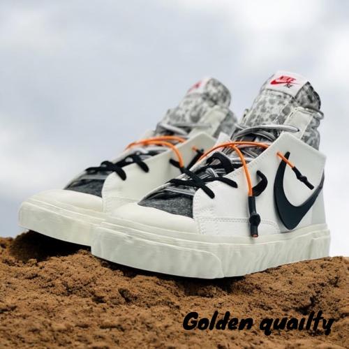 Nike Blazer leather high trainers