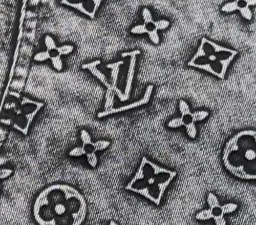 Louis Vuitton Louis Vuitton Denim Monogram J
