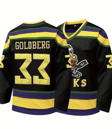 تيشيرت هوكي مطرز يسمح بمرور الهواء مصنوع من البولي...