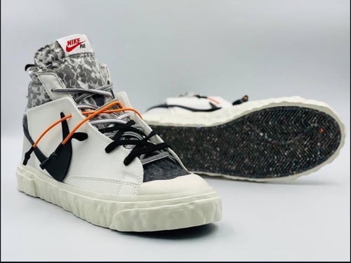 Nike Blazer leather high trainers