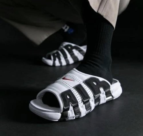 Nike air more uptempo slide