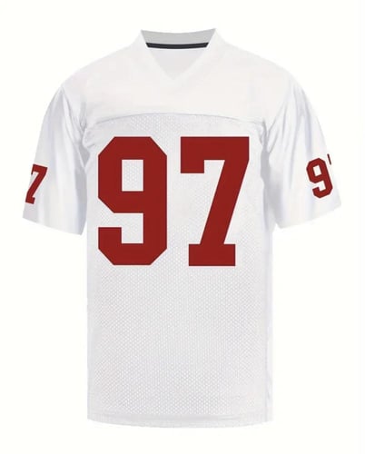 تيشيرت كرة قدم أمريكية مطرز