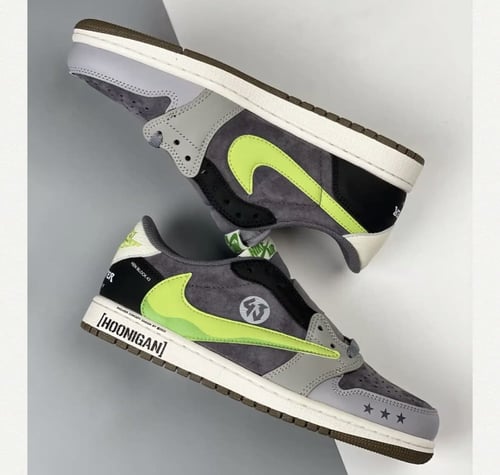 Travis Scott X Jordan 1 Low OG SP ‘1965 Hoonigan F...