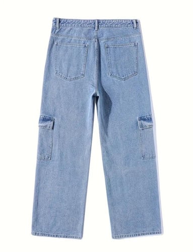 بنطلون جنز أزرق فاتح