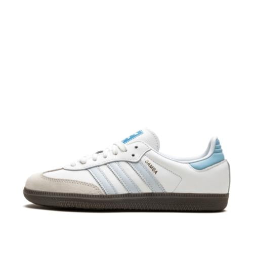 adidas Samba OG White Halo Blue Gum