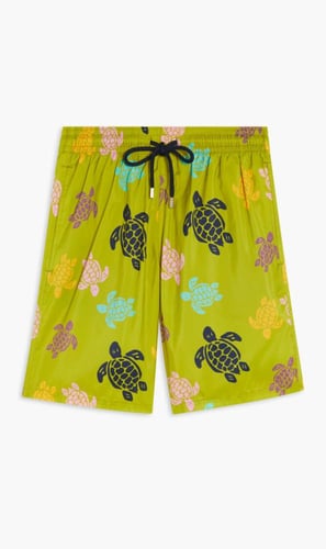 Vilebrequin x Falke Ronde des Tortues swim shorts