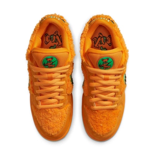 Nikex Grateful Dead SB Dunk Low 'Orange Bear'