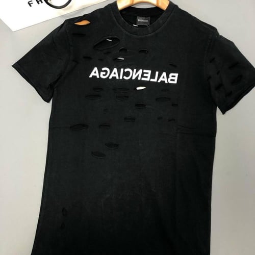 تي شيريت بالنسياغا كابس ديسترويد فلات غراوند قطن أ...