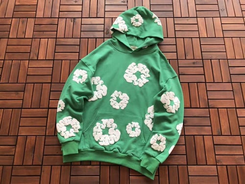 DENIM TEARS THE COTTON WREATH SWEATSHIRT GREEN