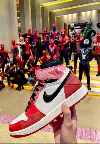 miles morales air jordan 1 box