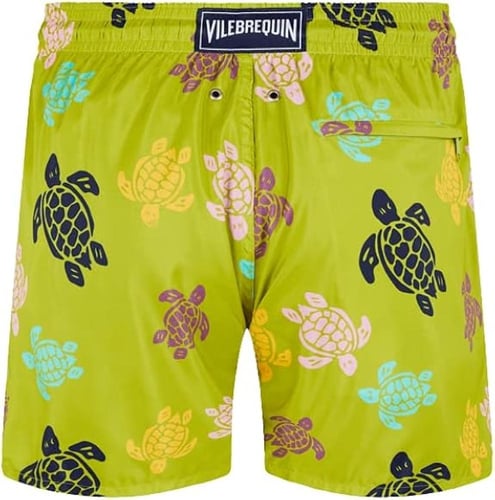 Vilebrequin x Falke Ronde des Tortues swim shorts