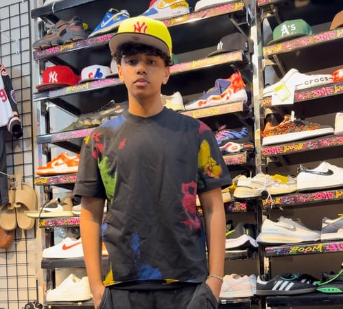 تي شيريت لويس فيتون كابس ديسترويد فلات غراوند قطن