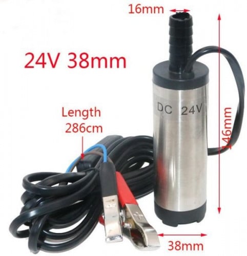 مضخة طرمبة غاطسه ستنلس ستيل لضخ وقود ديزل زيت مياه...