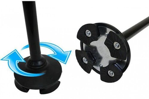 عكاز مشي قابلة للطي تحتوي على ضوء مدمج لتوفير رؤية...