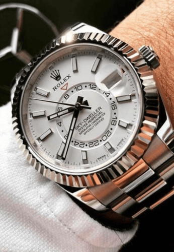 رولكس سكاي دويلر - أبيض كامل