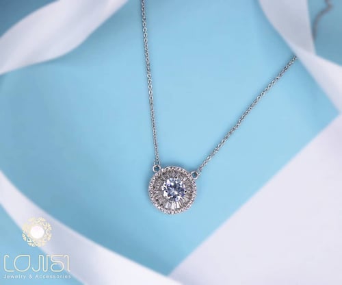 سلسال زركون ناعم مطلي