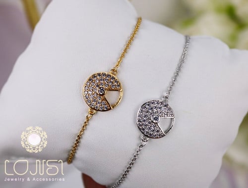اسوارة زركون ناعمة مطلية
