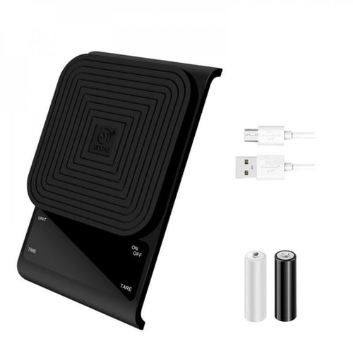 ميزان رقمي مع مؤقت قابل للشحن من موجي