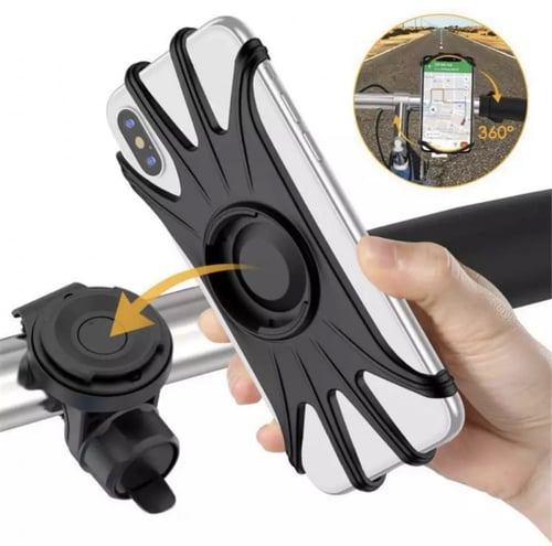 حامل جوال مطاطي 360 درجة متعدد الاستخدامات