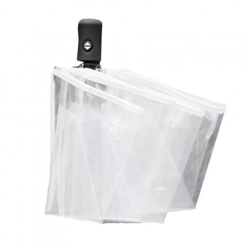 مظلة للكبار شفافة قابلة للطي فتح آلي