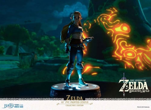 F4F Breath of The Wild Zelda 10 Inch PVC Statue CO...