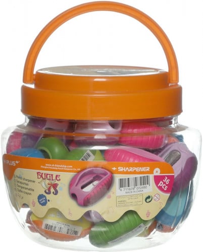 علبة برايات ملونة طرية من الاطراف 36حبة