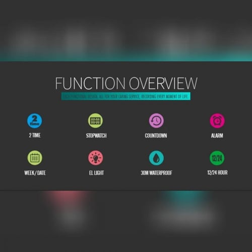 ساعة فضية سكمي Digital Watch SKMEI